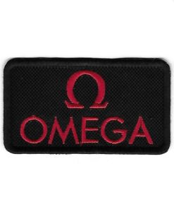 82Mmx46Mm Omega Embroidered Patch Badge Applique Iron on