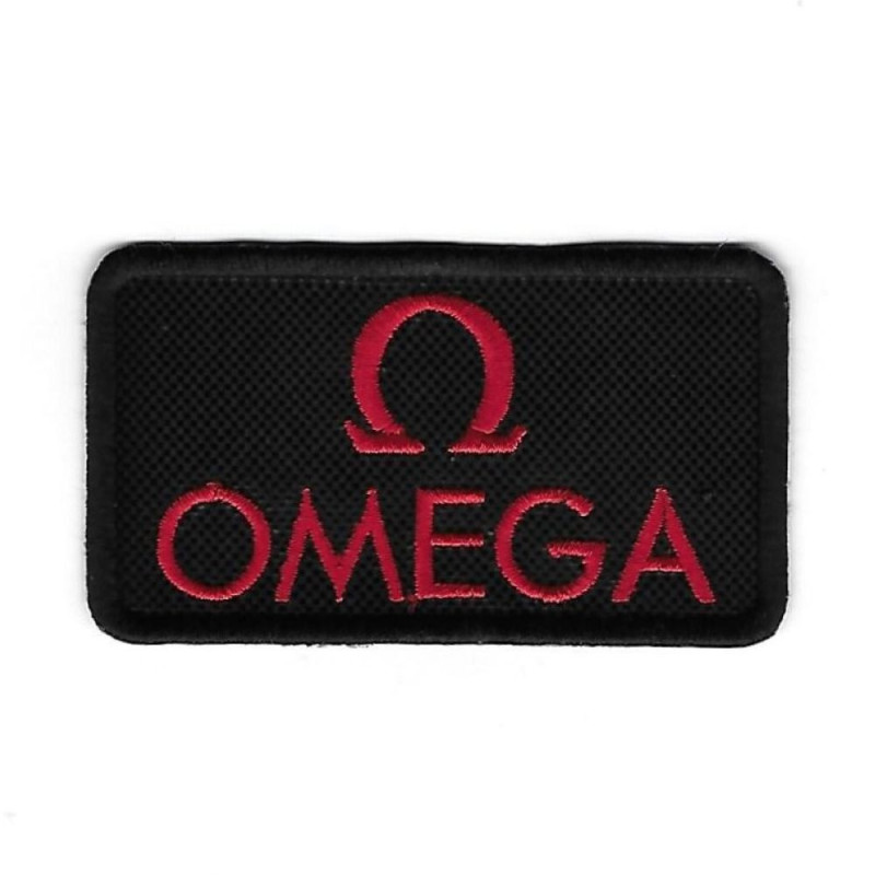 82Mmx46Mm Omega Embroidered Patch Badge Applique Iron on