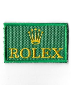 65Mmx41Mm Rolex Embroidered Patch Badge Applique Iron on