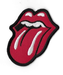 71Mmx61Mm Rolling Stones Embroidered Patch Badge Applique Iron on