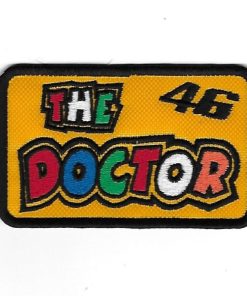 89Mmx55Mm The Doctor 46 Valentino Rossi Embroidered Patch Badge Applique Iron on