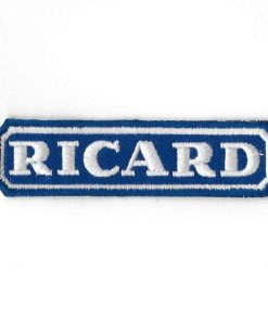 95Mmx26Mm Ricard Pastis De Marseille Embroidered Patch Badge Applique Iron on
