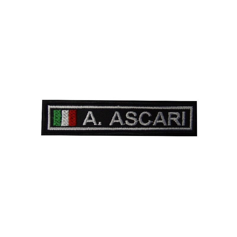 23 Alberto Ascari Italy Embroidered Patch Badge Applique Iron on