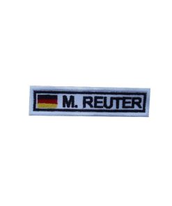 23 Manuel Reuter Germany Embroidered Patch Badge Applique Iron on