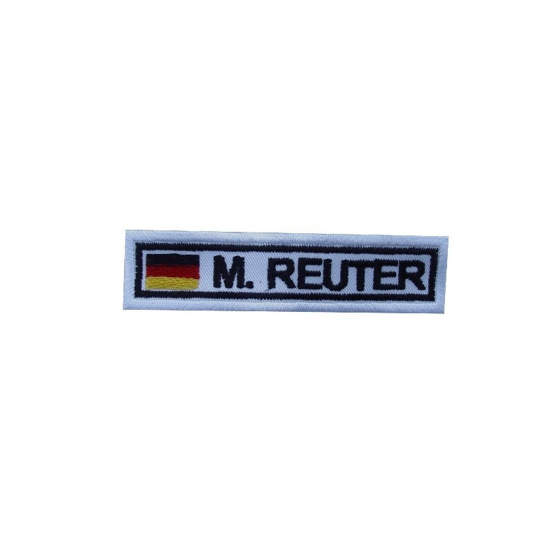 23 Manuel Reuter Germany Embroidered Patch Badge Applique Iron on
