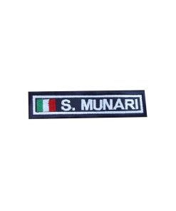 23 Sandro Munari Italy Embroidered Patch Badge Applique Iron on