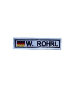 23 Walter Rohrl Germany Embroidered Patch Badge Applique Iron on