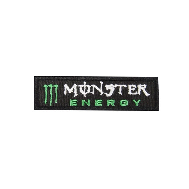 3 Monster Energy Drink Embroidered Patch Badge Applique Iron on