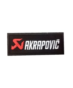 4 Akrapovic Embroidered Patch Badge Applique Iron on