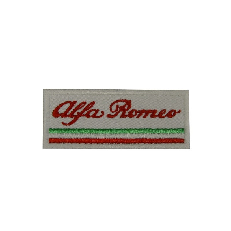 4 Alfa Romeo Italy Embroidered Patch Badge Applique Iron on