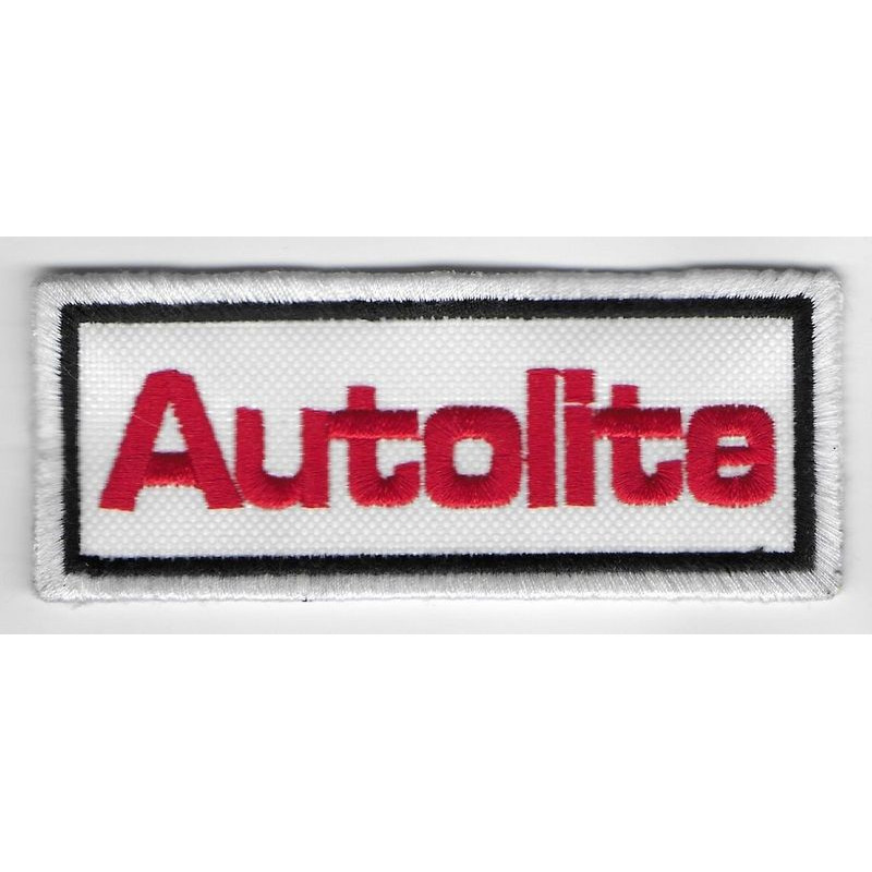 4 Autolite Embroidered Patch Badge Applique Iron on