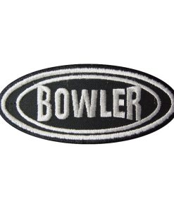 4 Bowler Embroidered Patch Badge Applique Iron on