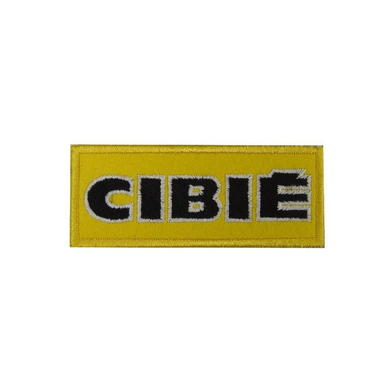 4 Cibié Embroidered Patch Badge Applique Iron on