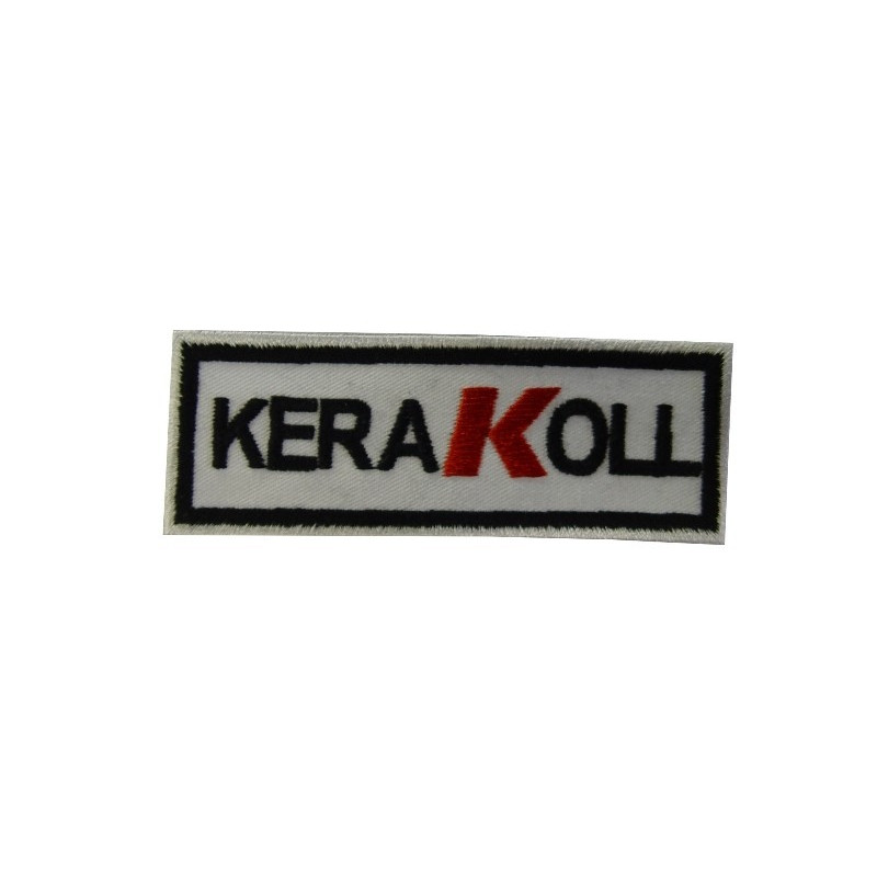 4 Kerakoll Embroidered Patch Badge Applique Iron on
