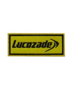 4 Lucozade Embroidered Patch Badge Applique Iron on