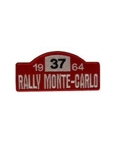4 Rally Monte-Carlo 1964 Mini 37 Embroidered Patch Badge Applique Iron on