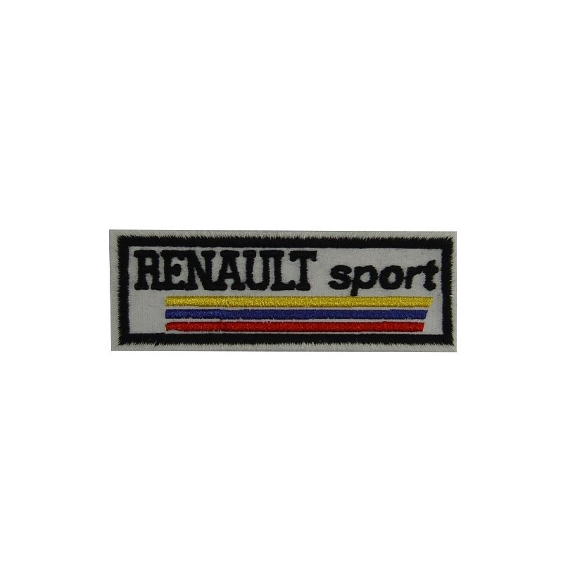 4 Renault Sport Embroidered Patch Badge Applique Iron on