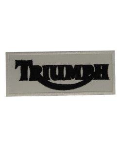 4 Triumph Motorcycles Embroidered Patch Badge Applique Iron on