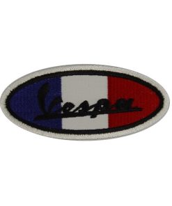 4 Vespa France Embroidered Patch Badge Applique Iron on