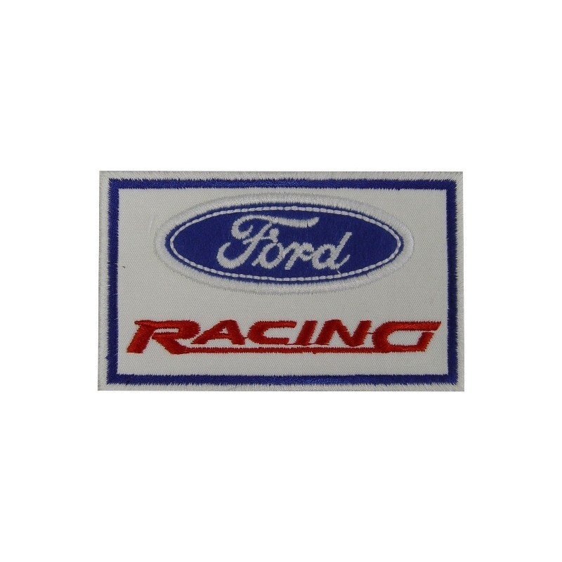 6 Ford Racing Embroidered Patch Badge Applique Iron on