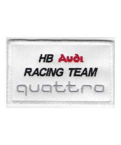 6 Audi Quattro Hb Racing Team Embroidered Patch Badge Applique Iron on
