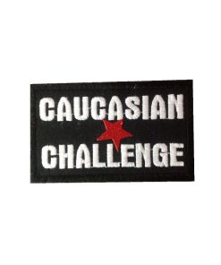 6 Caucasian Challenge Embroidered Patch Badge Applique Iron on