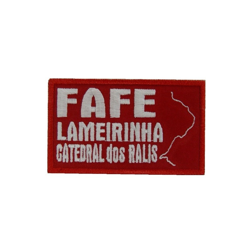 6 Fafe Lameirinha Catedral Dos Ralis Embroidered Patch Badge Applique Iron on
