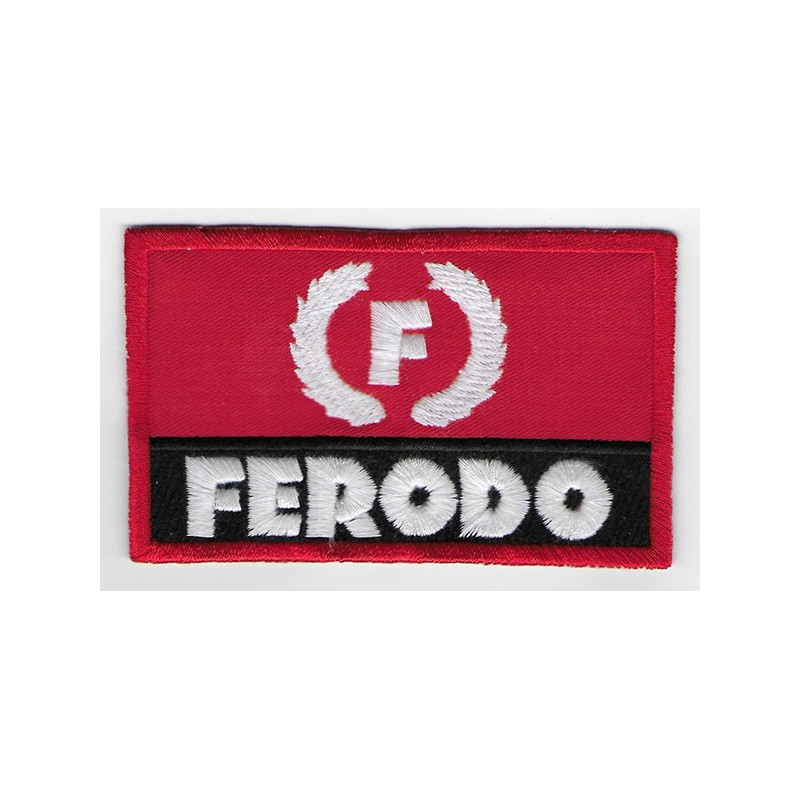 6 Ferodo Embroidered Patch Badge Applique Iron on