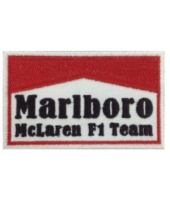 6 Marlboro Mclaren F1 Team Embroidered Patch Badge Applique Iron on
