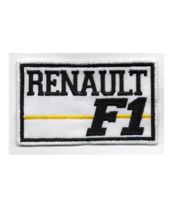 6 Renault F1 Embroidered Patch Badge Applique Iron on