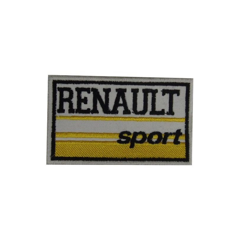 6 Renault Sport Embroidered Patch Badge Applique Iron on