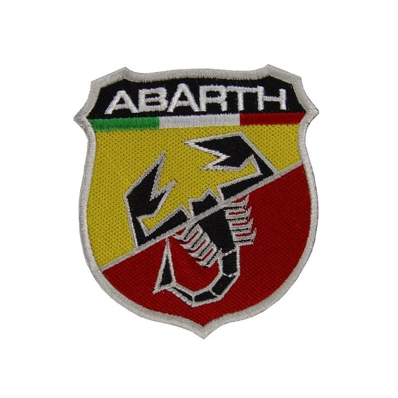 8 Abarth Embroidered Patch Badge Applique Iron on