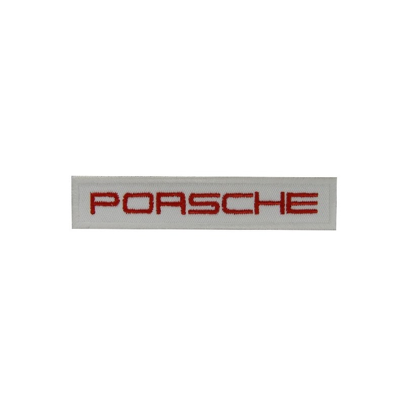 2 Porsche Embroidered Patch Badge Applique Iron on