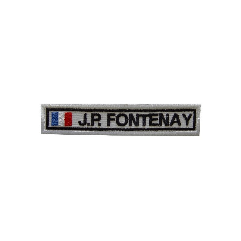 23 Jean-Pierre Fontenay France Embroidered Patch Badge Applique Iron on