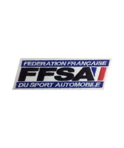 4 Ffsa Federation Française Sport Automobile Embroidered Patch Badge Applique Iron on
