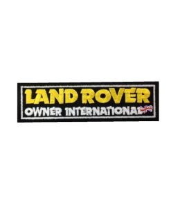 4 Cland Rover Owner International Embroidered Patch Badge Applique Iron on