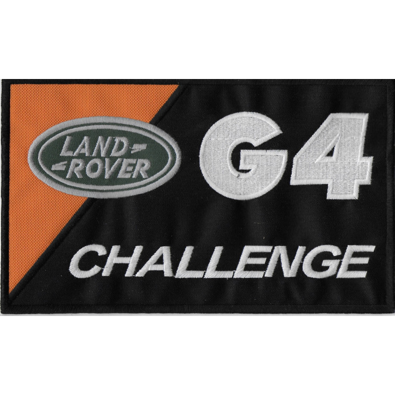 14 Challenge G4 Land Rover Embroidered Patch Badge Applique Iron on
