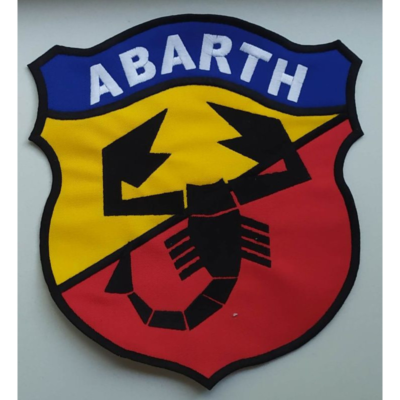 20 Abarth Embroidered Patch Badge Applique Iron on
