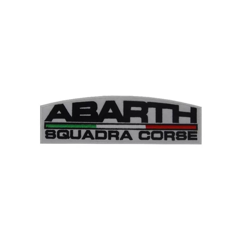 7 Abarth Italy Squadra Corse Embroidered Patch Badge Applique Iron on