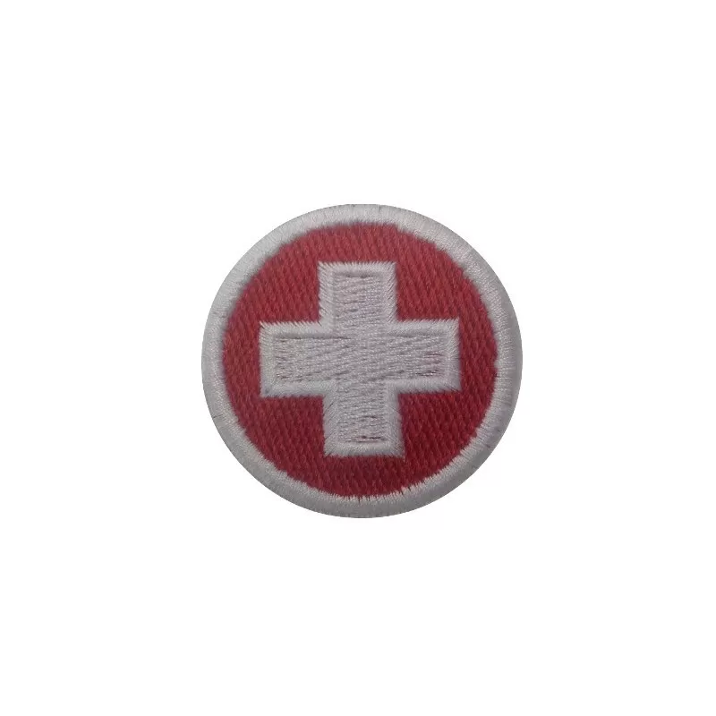 Switzerland Flag Vespa Embroidered Patch Badge Applique Iron on