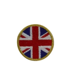 Union Jack Flag Vespa Embroidered Patch Badge Applique Iron on