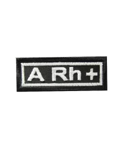 3 Sanguine Type A Rh Embroidered Patch Badge Applique Iron on