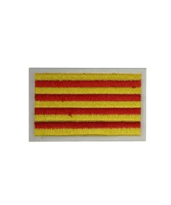 7 Catalan Flag Embroidered Patch Badge Applique Iron on