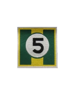 Nº 5 Lotus Jim Clark Embroidered Patch Badge Applique Iron on