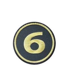 Nº 6 Lotus Jps Embroidered Patch Badge Applique Iron on