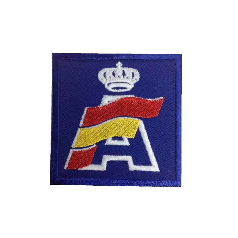 Rfeda Real Federación Española De Automovilismo Embroidered Patch Badge Applique Iron on