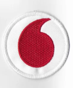 Vodafone Embroidered Patch Badge Applique Iron on