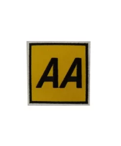 Aa Automobile Association Embroidered Patch Badge Applique Iron on