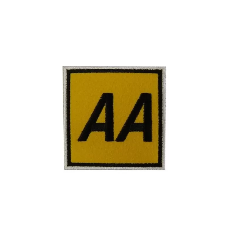 Aa Automobile Association Embroidered Patch Badge Applique Iron on