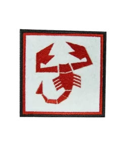 Abarth Scorpion Embroidered Patch Badge Applique Iron on